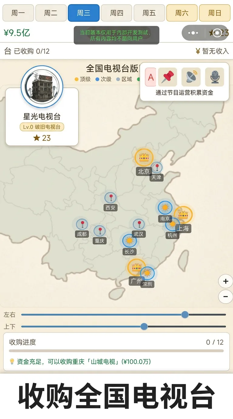 电视台模拟