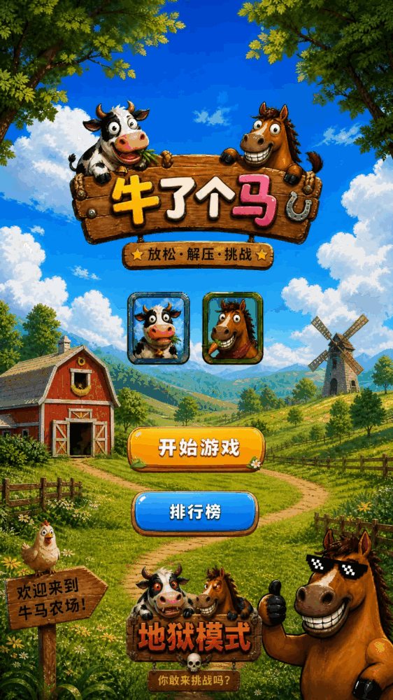 牛了个马