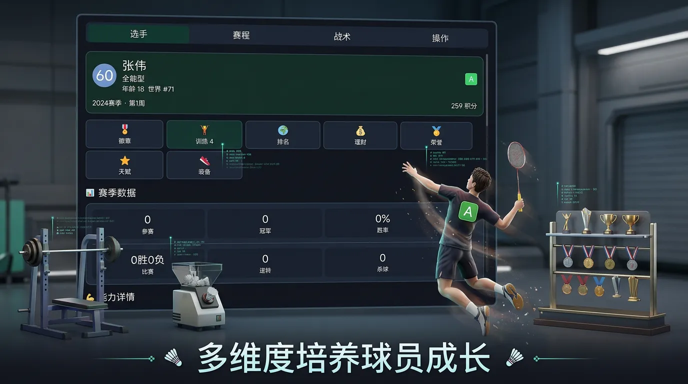 羽毛球人生