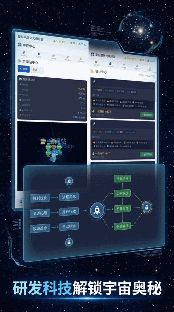 星际航天公司模拟器