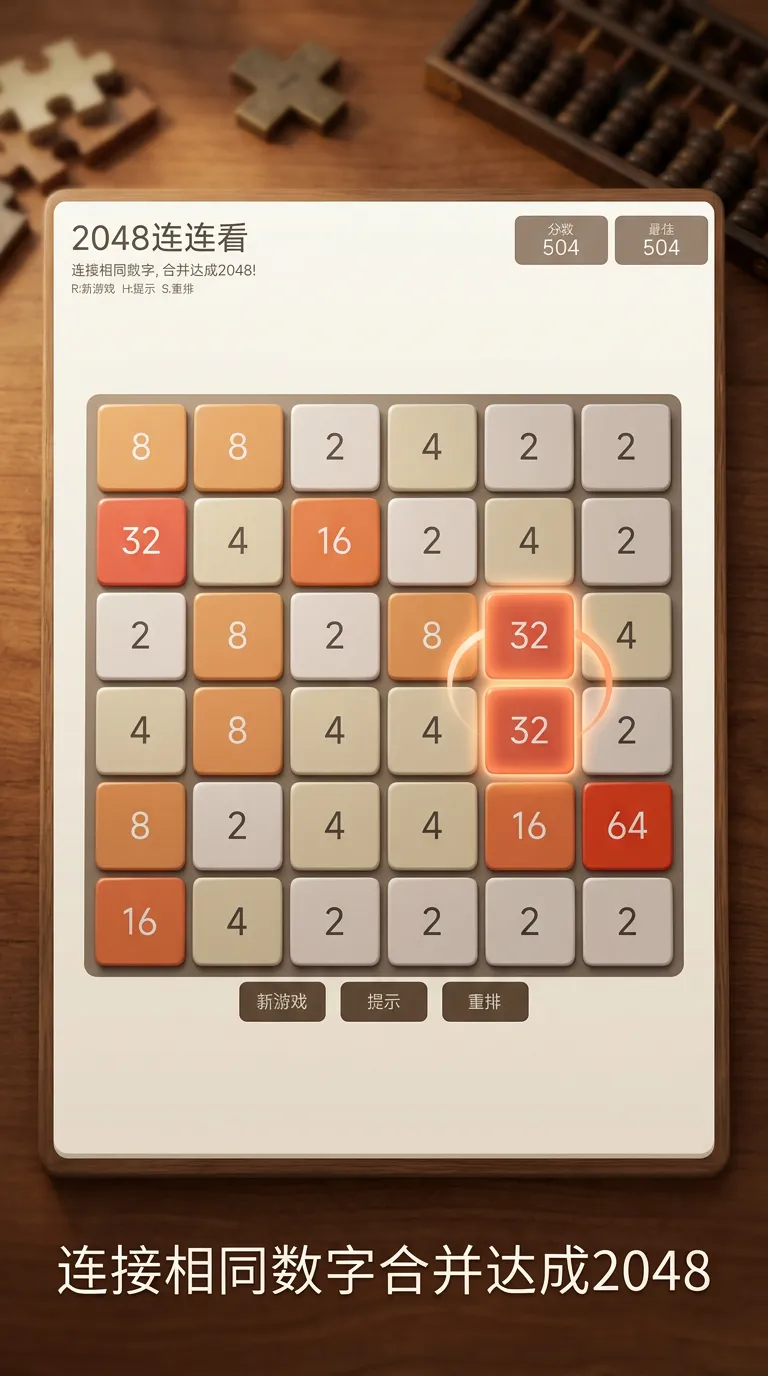 2048连连看