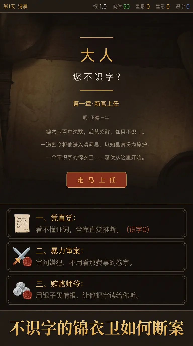 大人您不识字