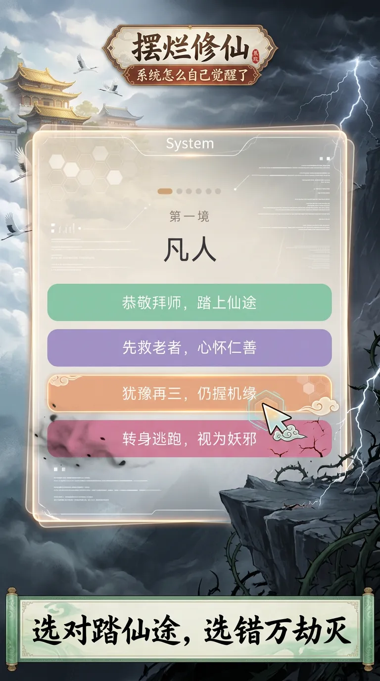 摆烂修仙系统怎么自己觉醒了