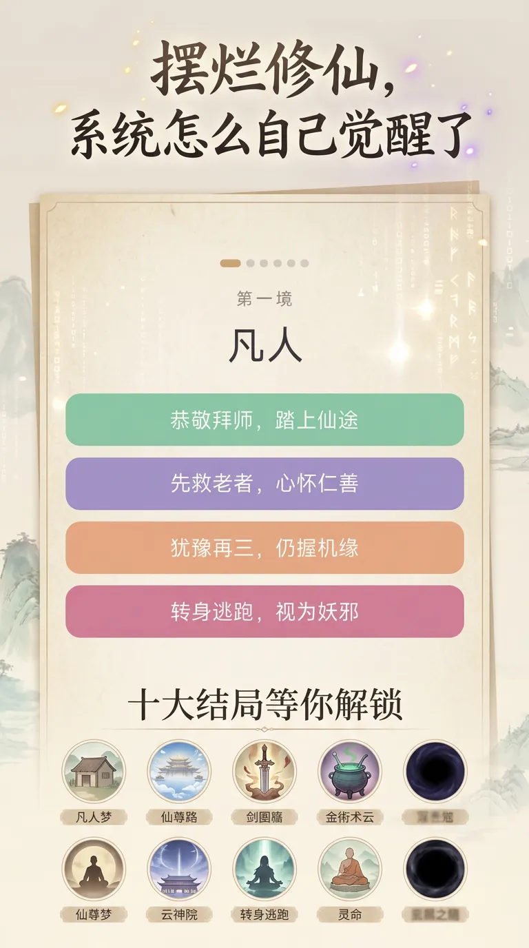 摆烂修仙系统怎么自己觉醒了