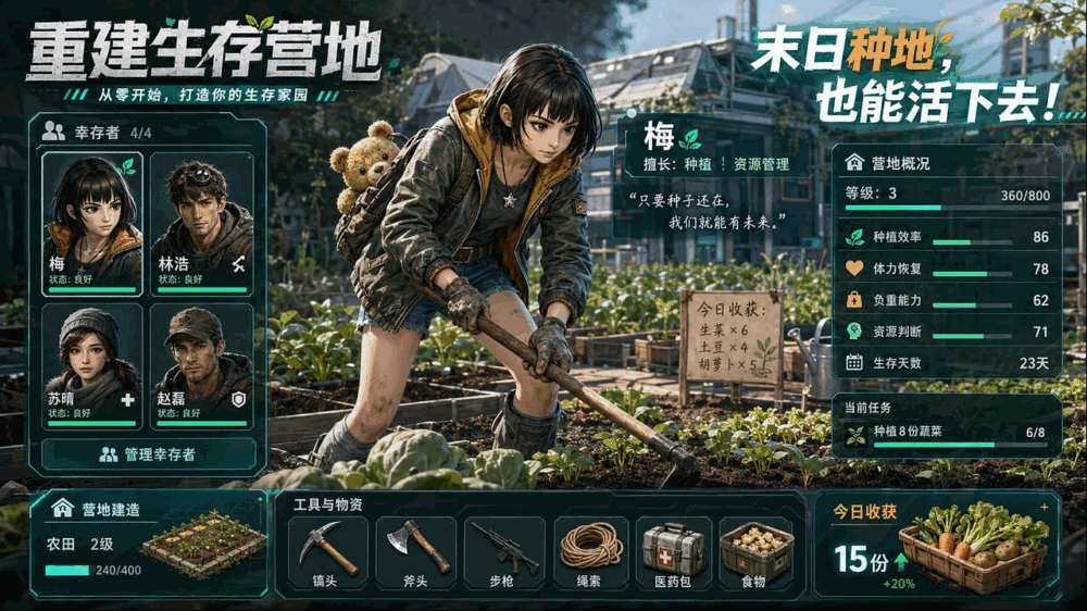 重建生存营地