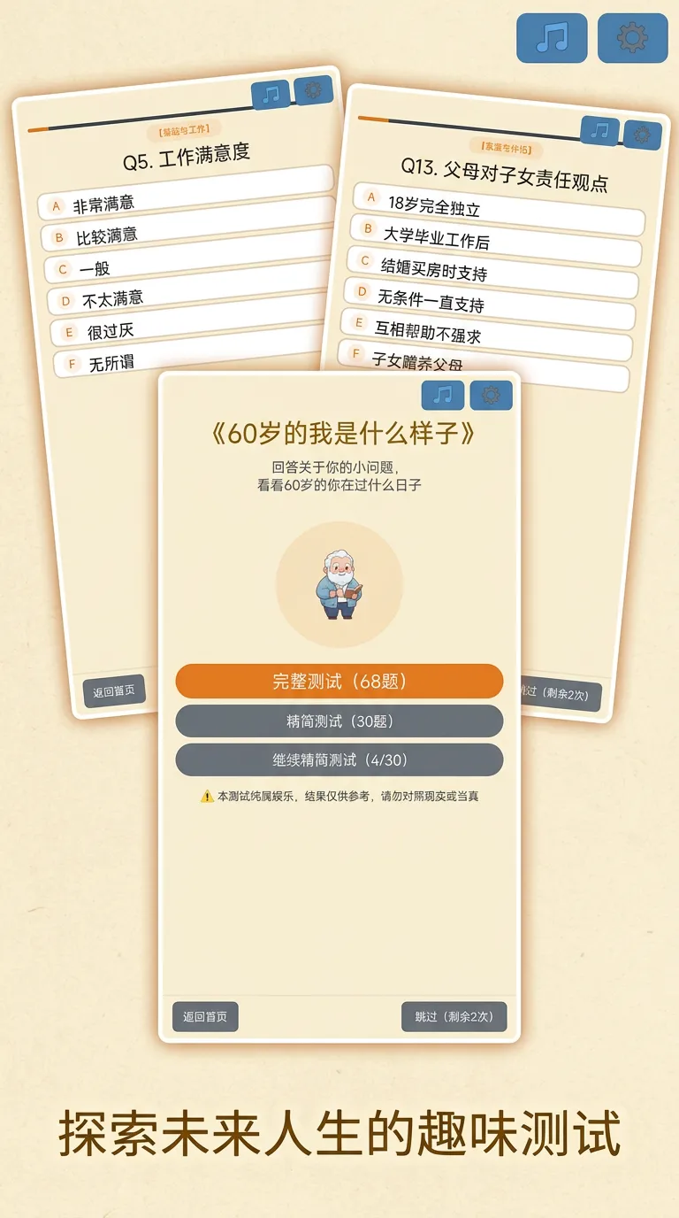 60岁的我是什么样子