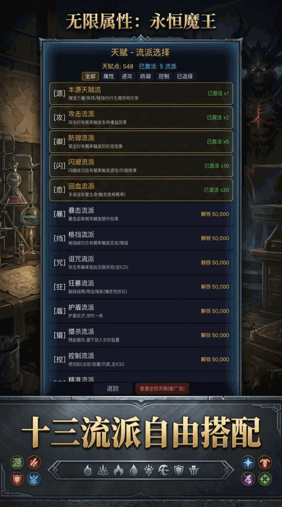 无限属性永恒魔王
