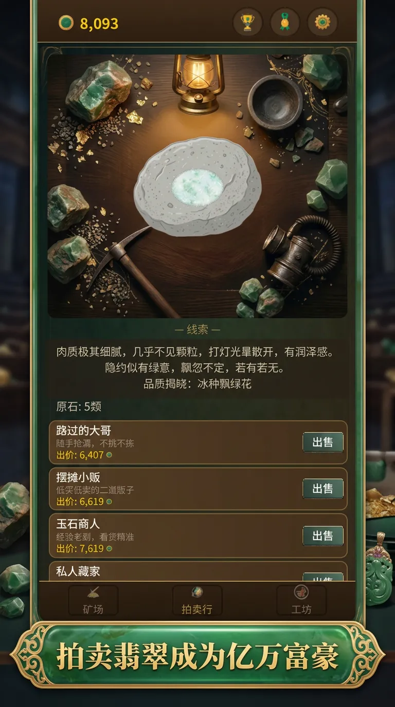 开局一座翡翠矿