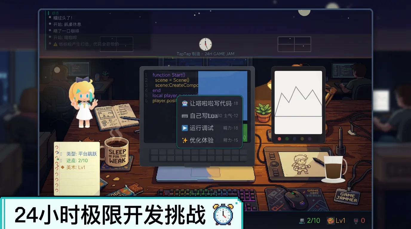 嗒啦啦的gamejam