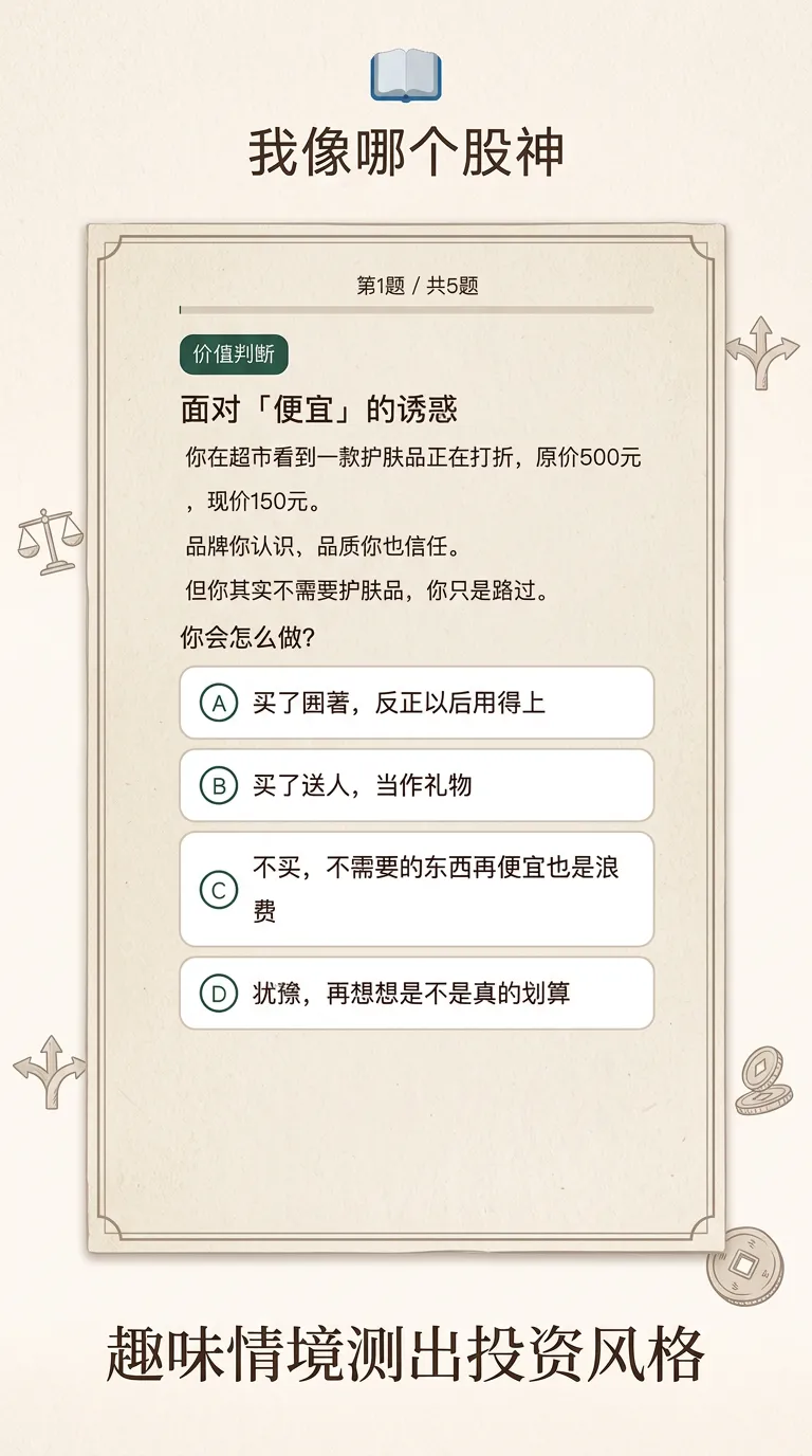 我像哪个股神
