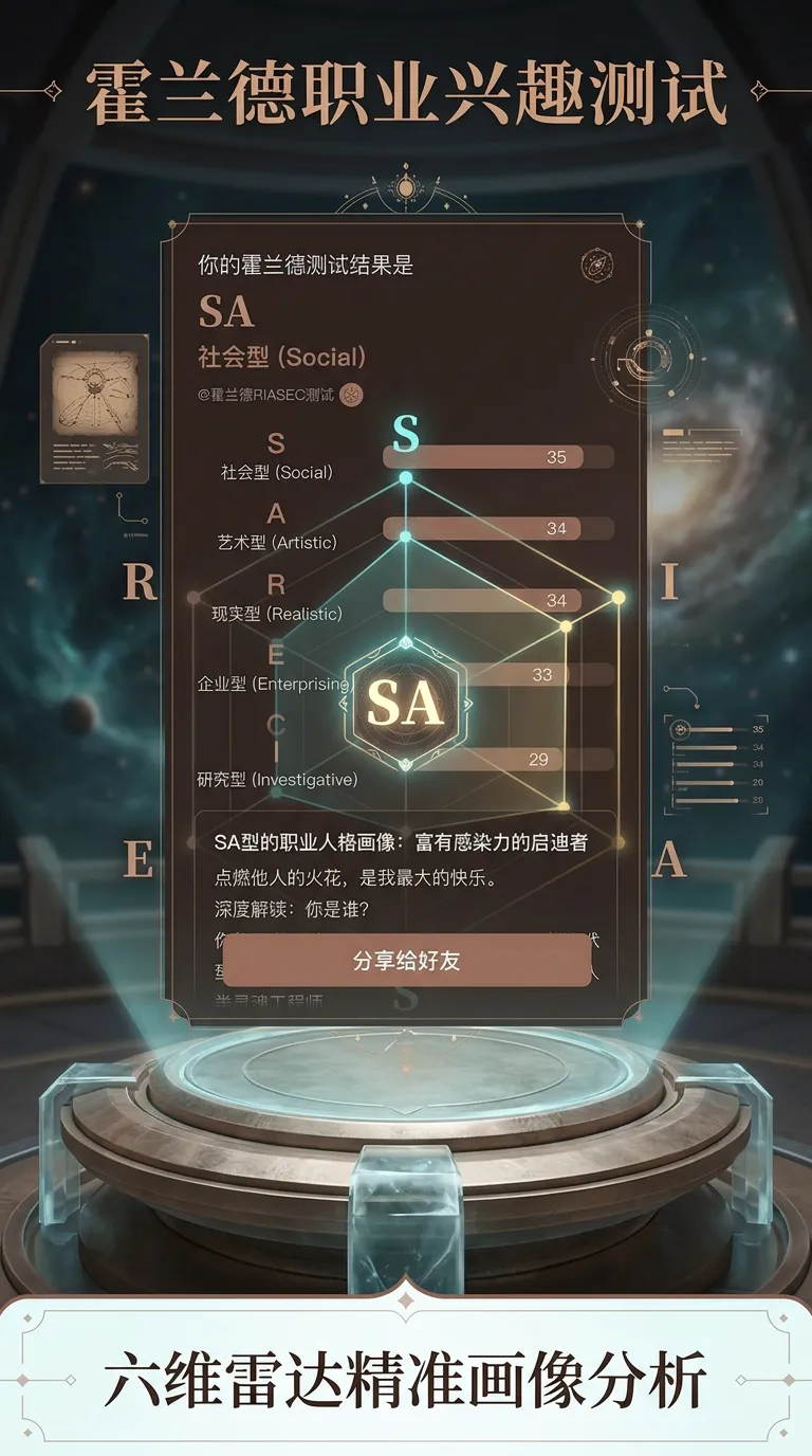 霍兰德职业兴趣测试_截图2