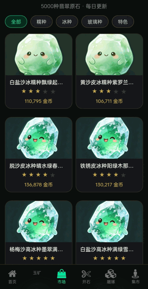 翡翠的快乐