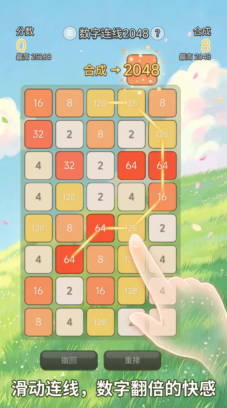 数字连线2048