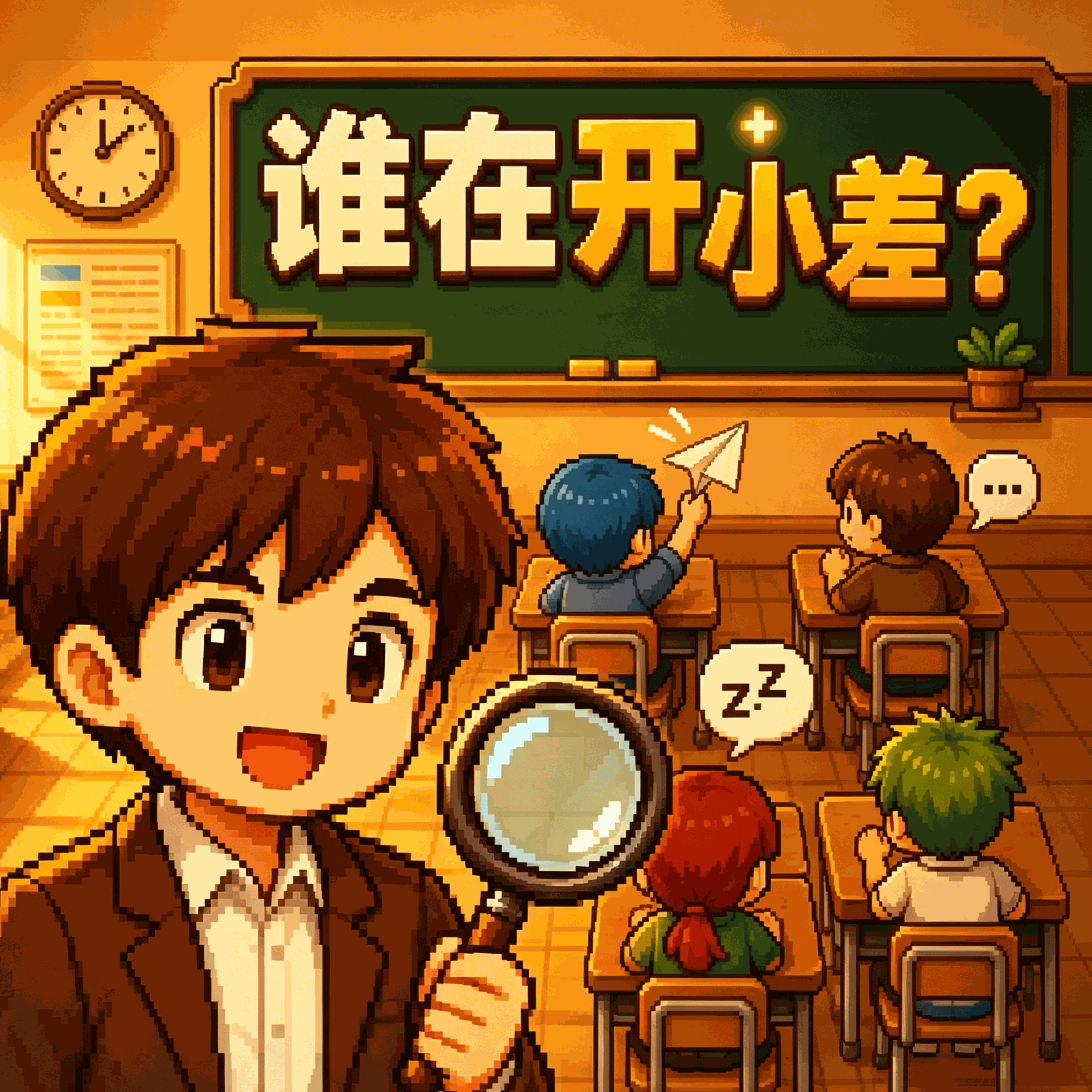 谁在开小差