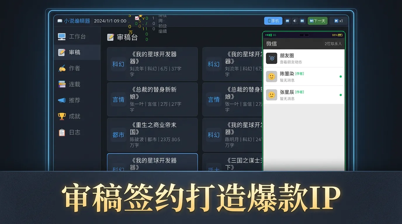 我在网文当编辑