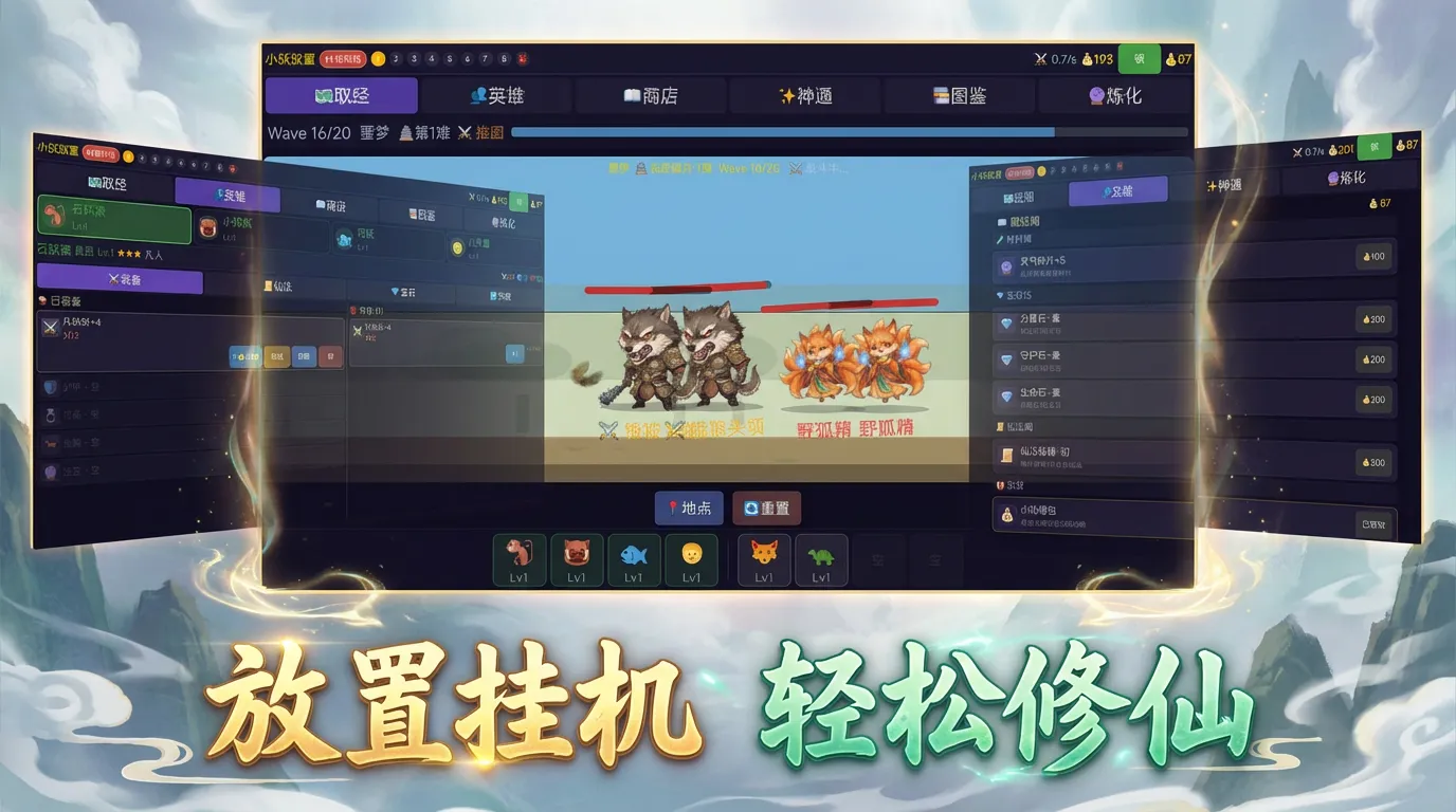 小妖放置