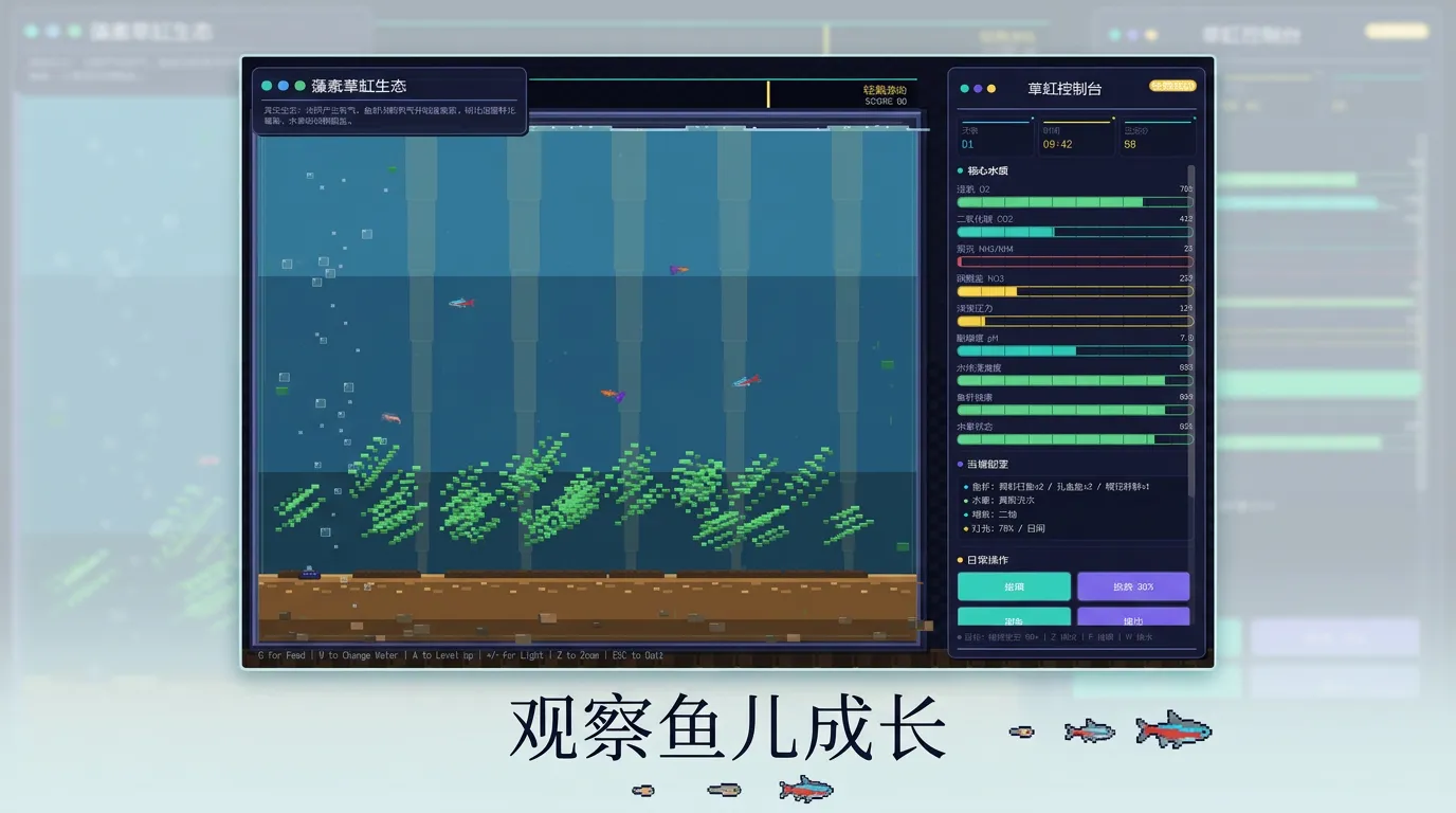 藻素草缸