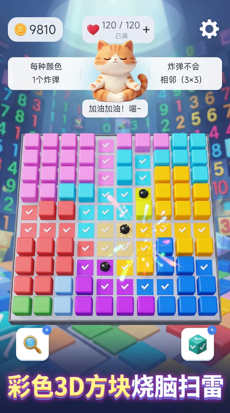 3d扫雷消消消