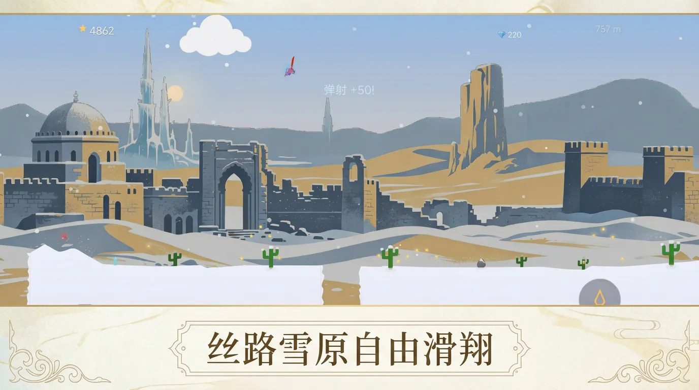 忘忧滑雪