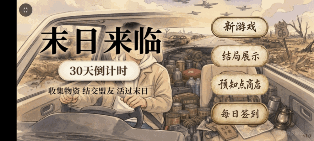 末日来临30天倒计时