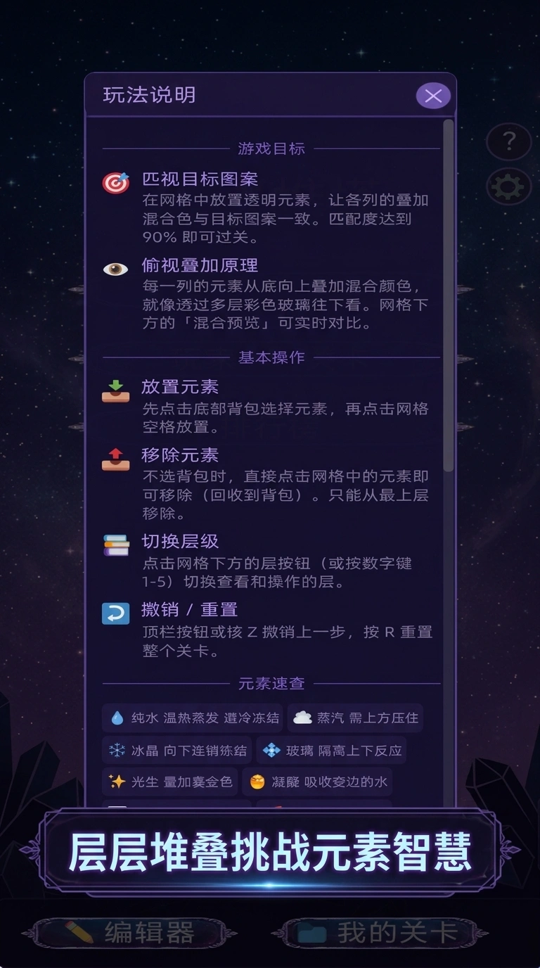 元素堆塔