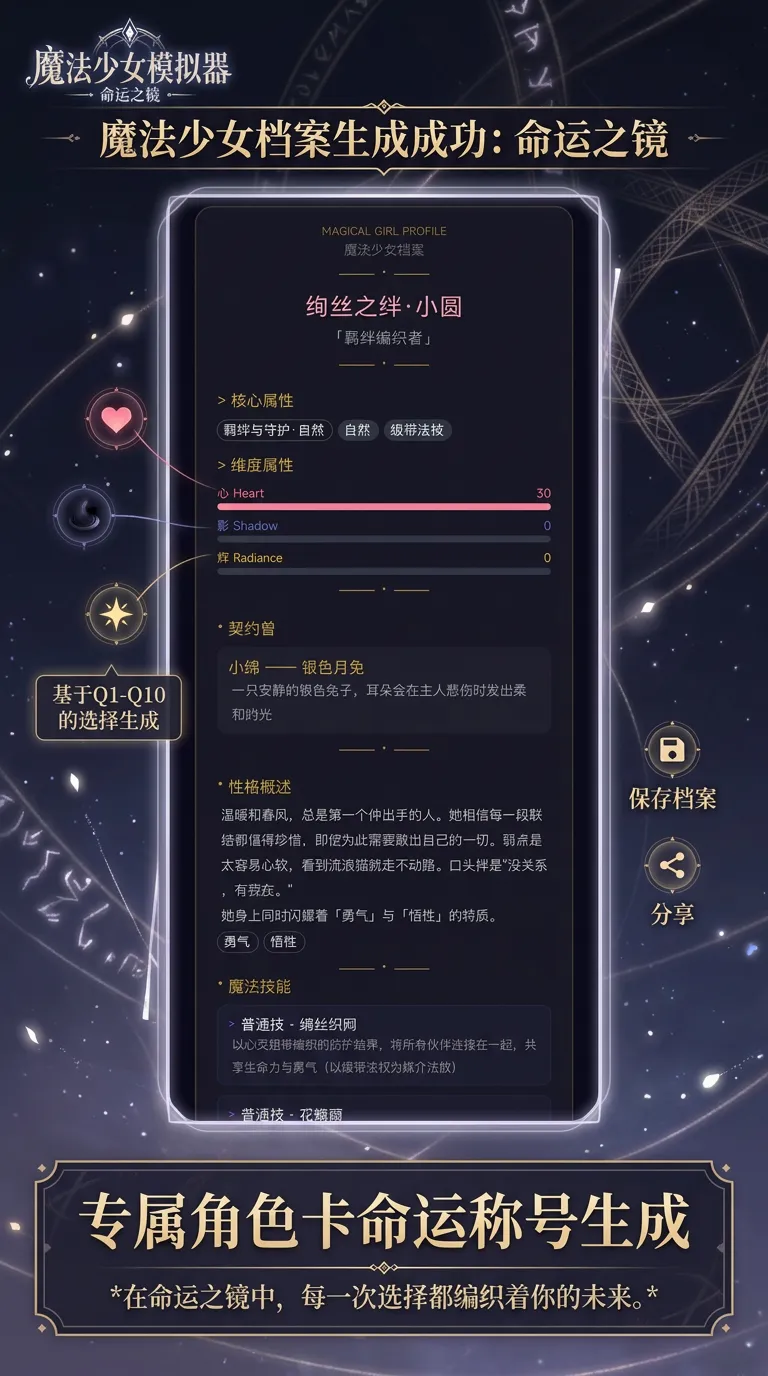 魔法少女模拟器命运之镜_截图2