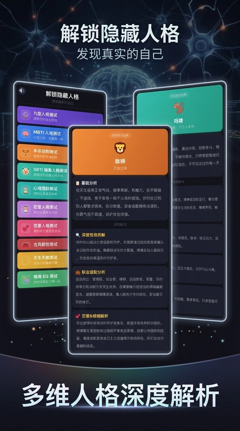 解锁隐藏人格