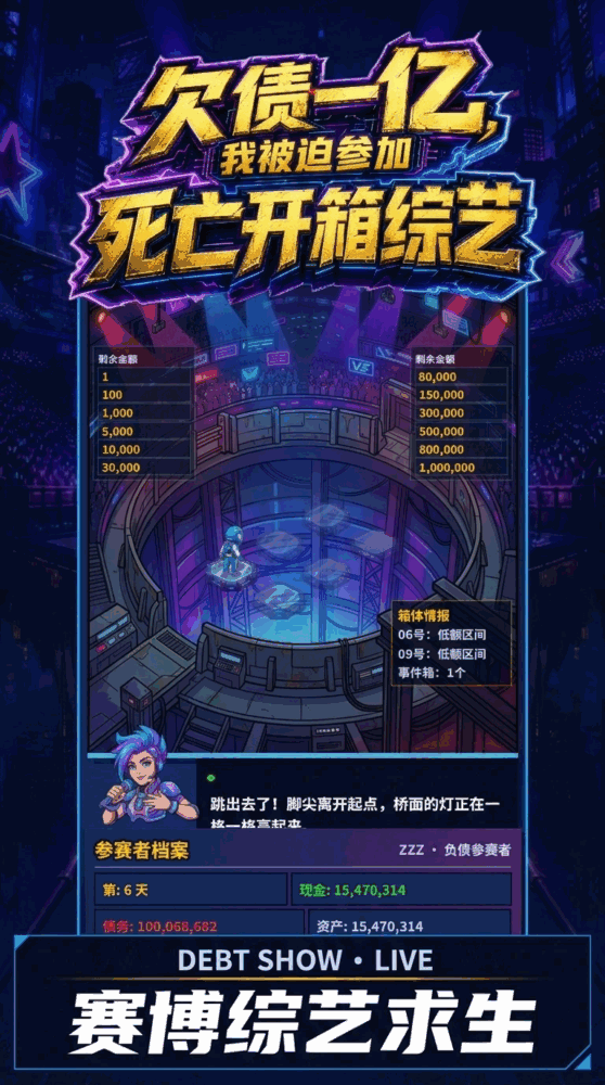 欠债一亿我被迫参加死亡开箱综艺