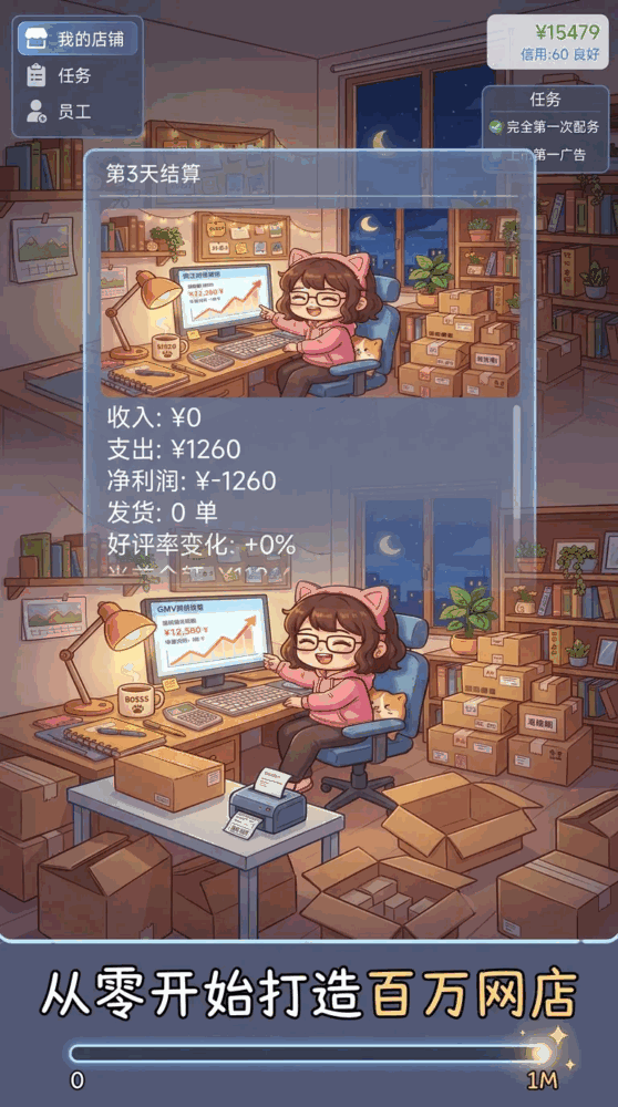 电商开网店模拟器