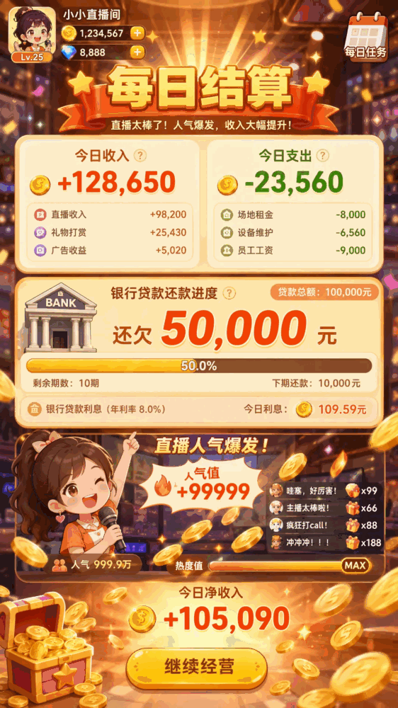 烤串还债日记