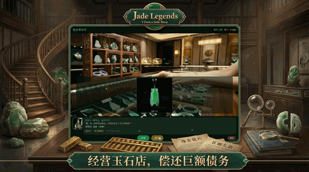 翡翠传奇赌石人生模拟