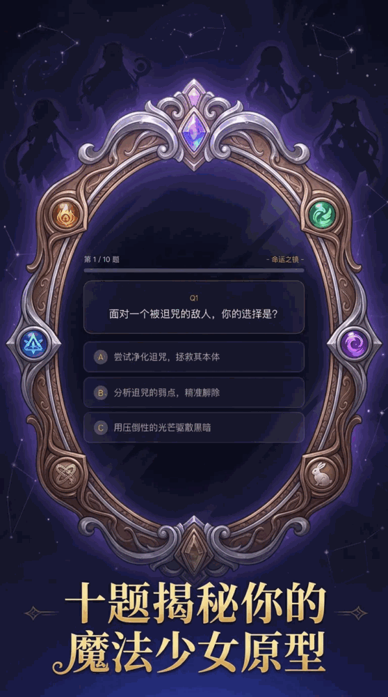 魔法少女模拟器命运之镜_截图1