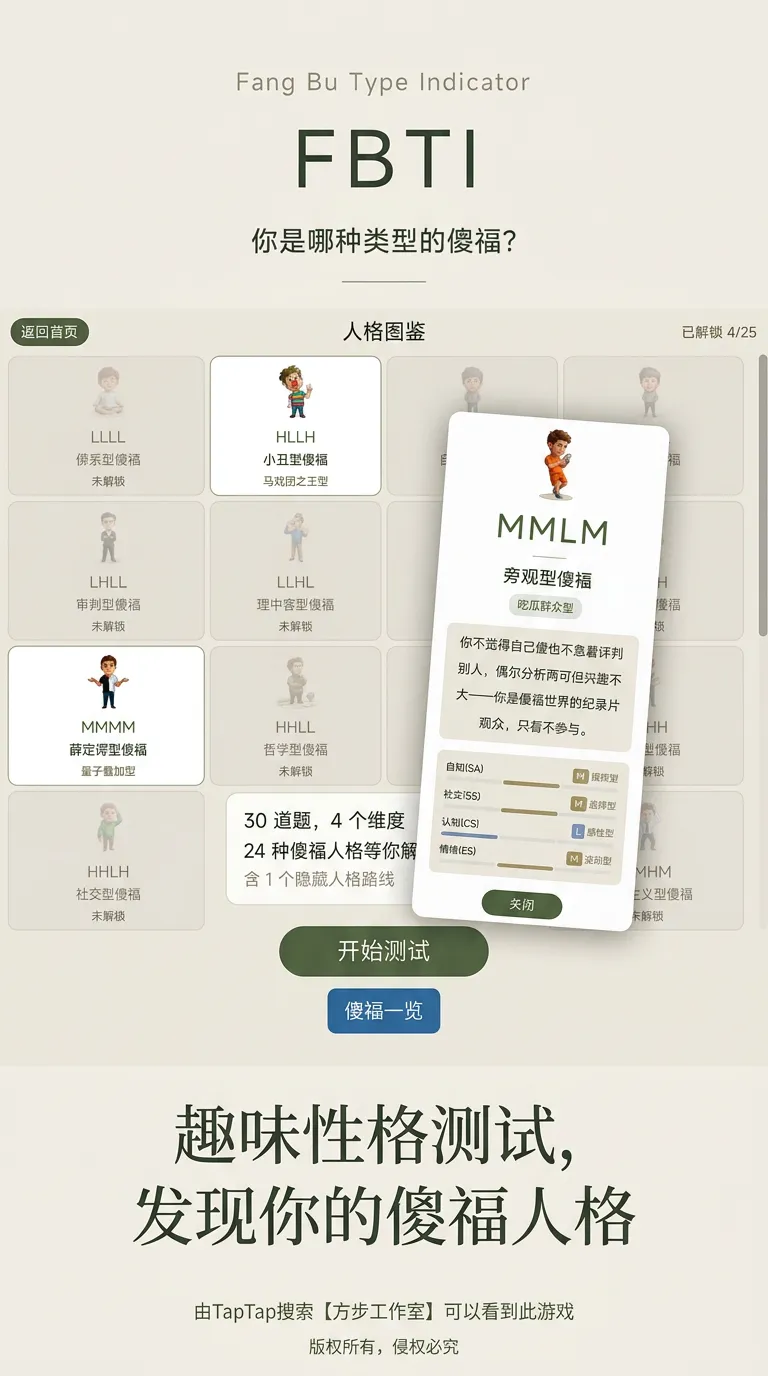 你是哪种傻福