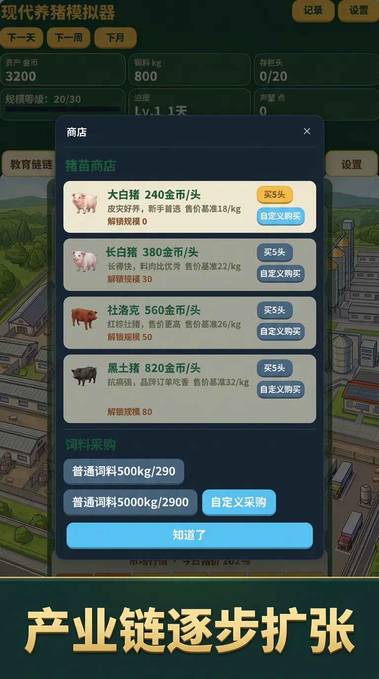 现代养猪模拟器
