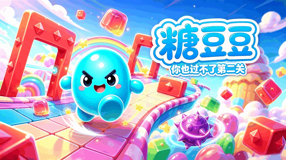 糖豆豆你也过不了第二关