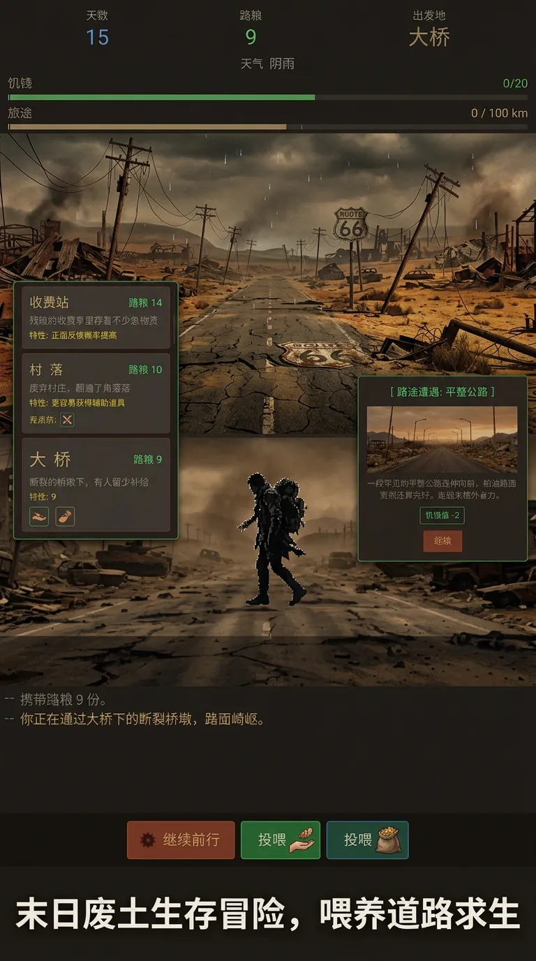 饲路行