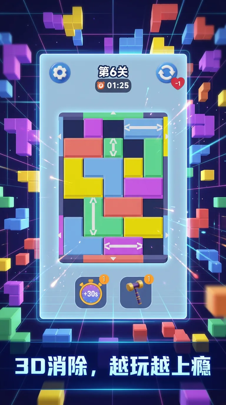 3d积木我不道