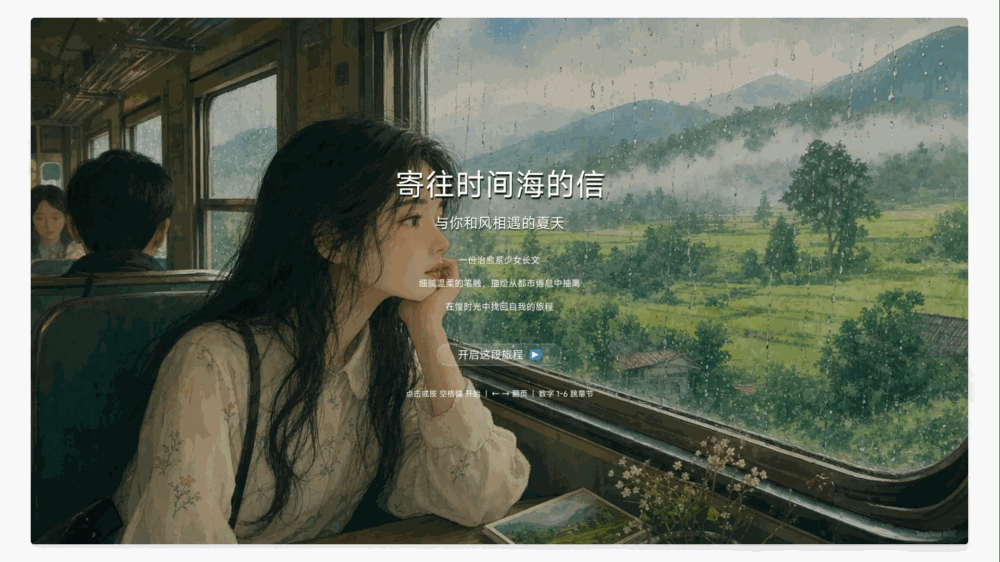 寄往时间海的信