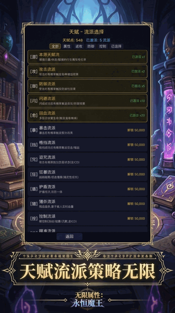 无限属性永恒魔王