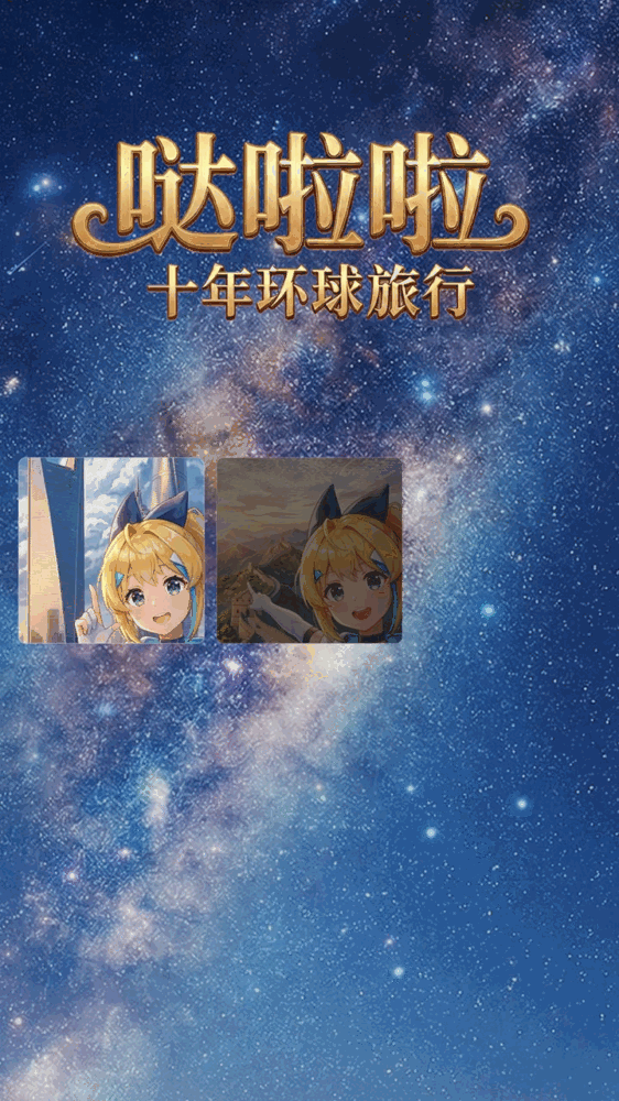 哒拉拉十年环球旅行