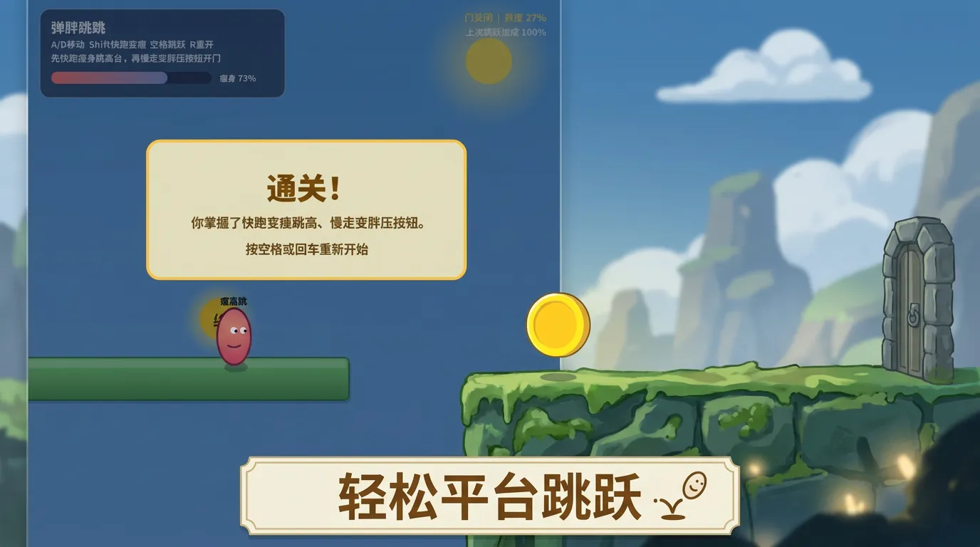 弹胖跳跳