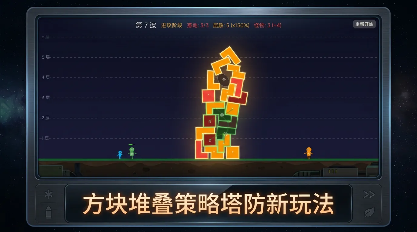 积木塔防