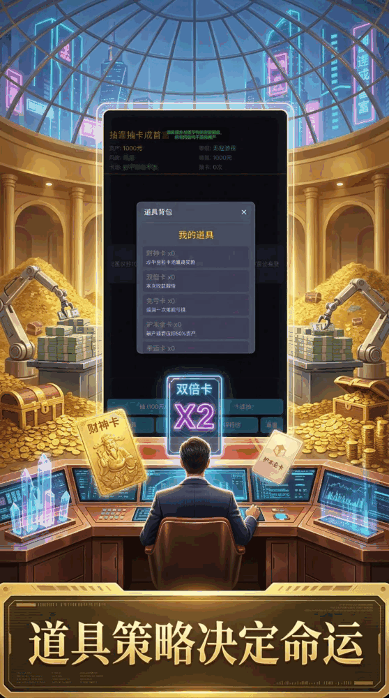 抽卡成为首富