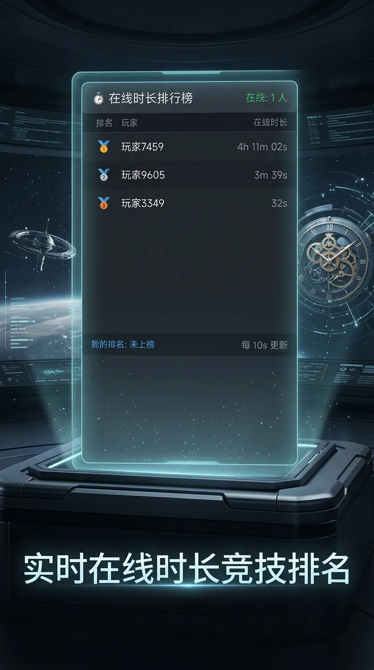 在线时长排行榜