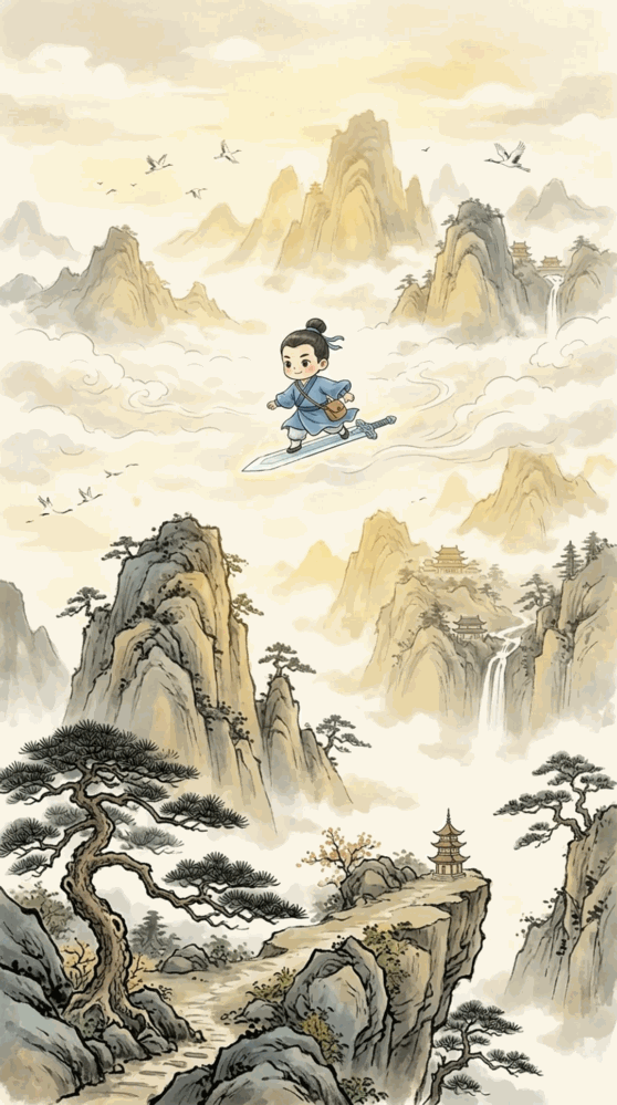 水墨小道士跑酷_截图5