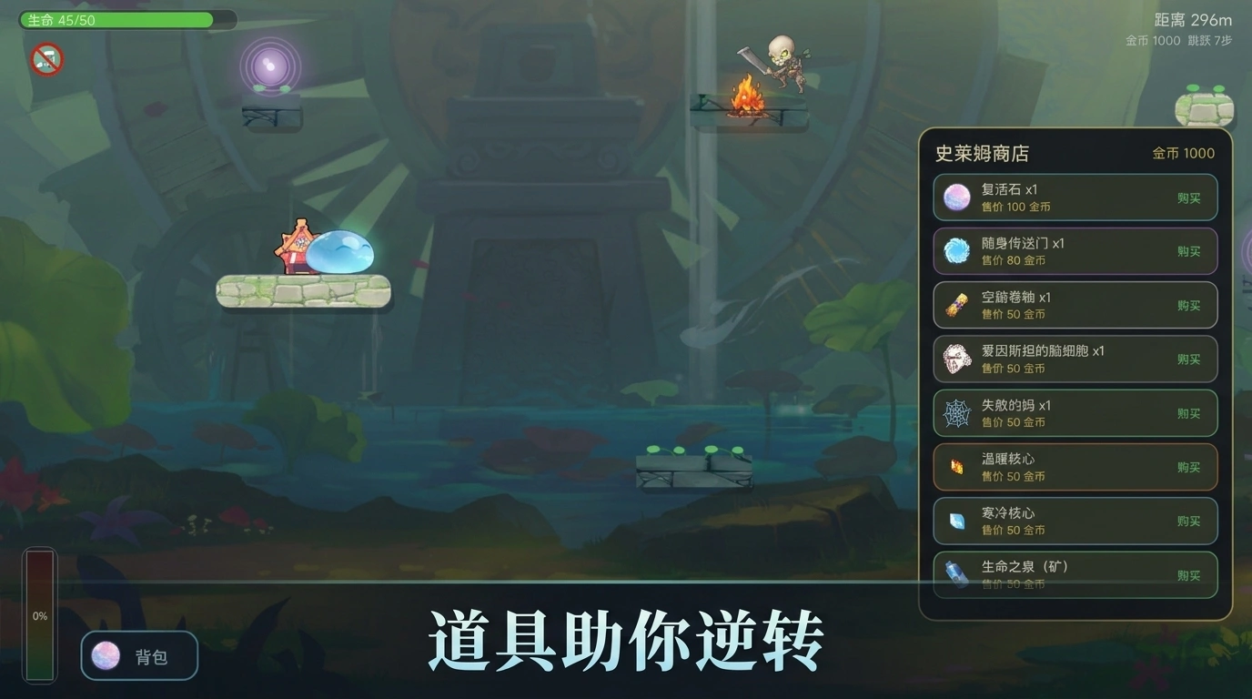 史莱姆大跃迁跳一跳