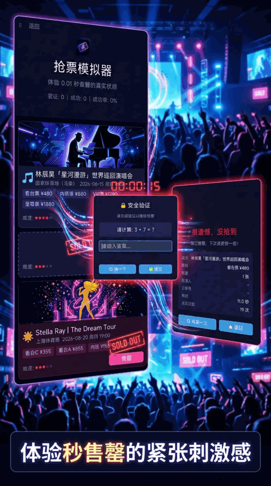 抢票模拟器