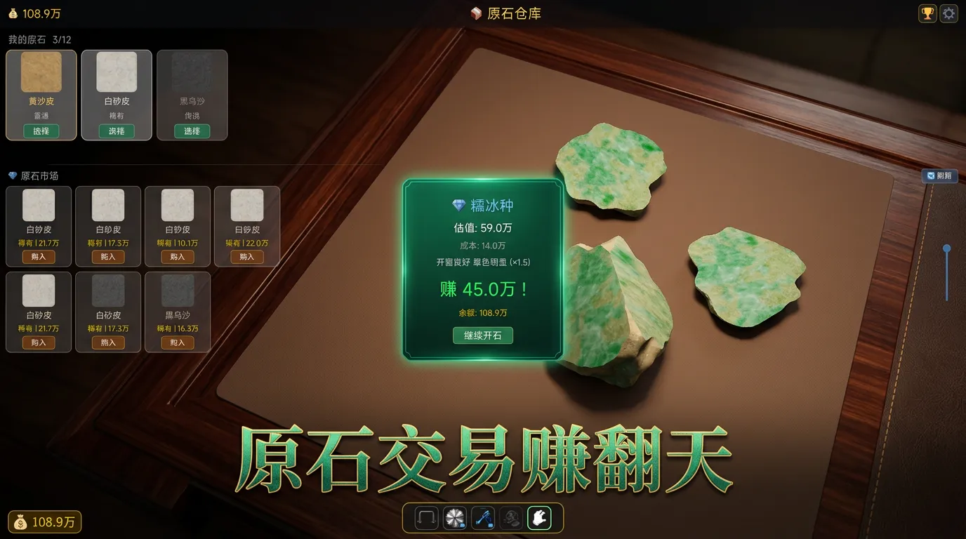 3d翡翠切石模拟器