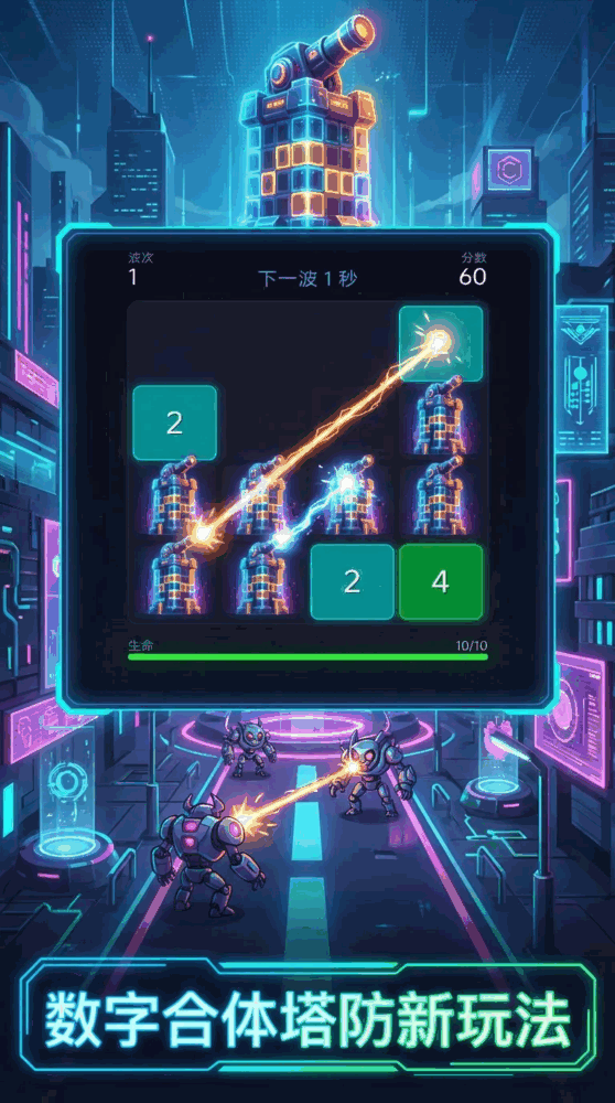 塔防守卫2048
