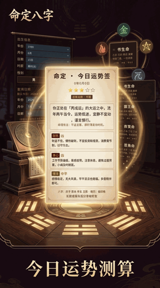 命定八字